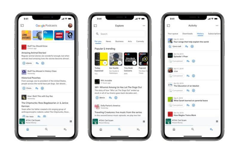 Google Podcasts gets a redesign and iOS rollout 1