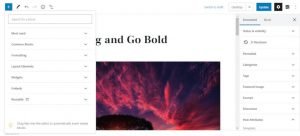 Gutenberg 7.7 Ships Refreshed UI and First Iteration of Block Patterns