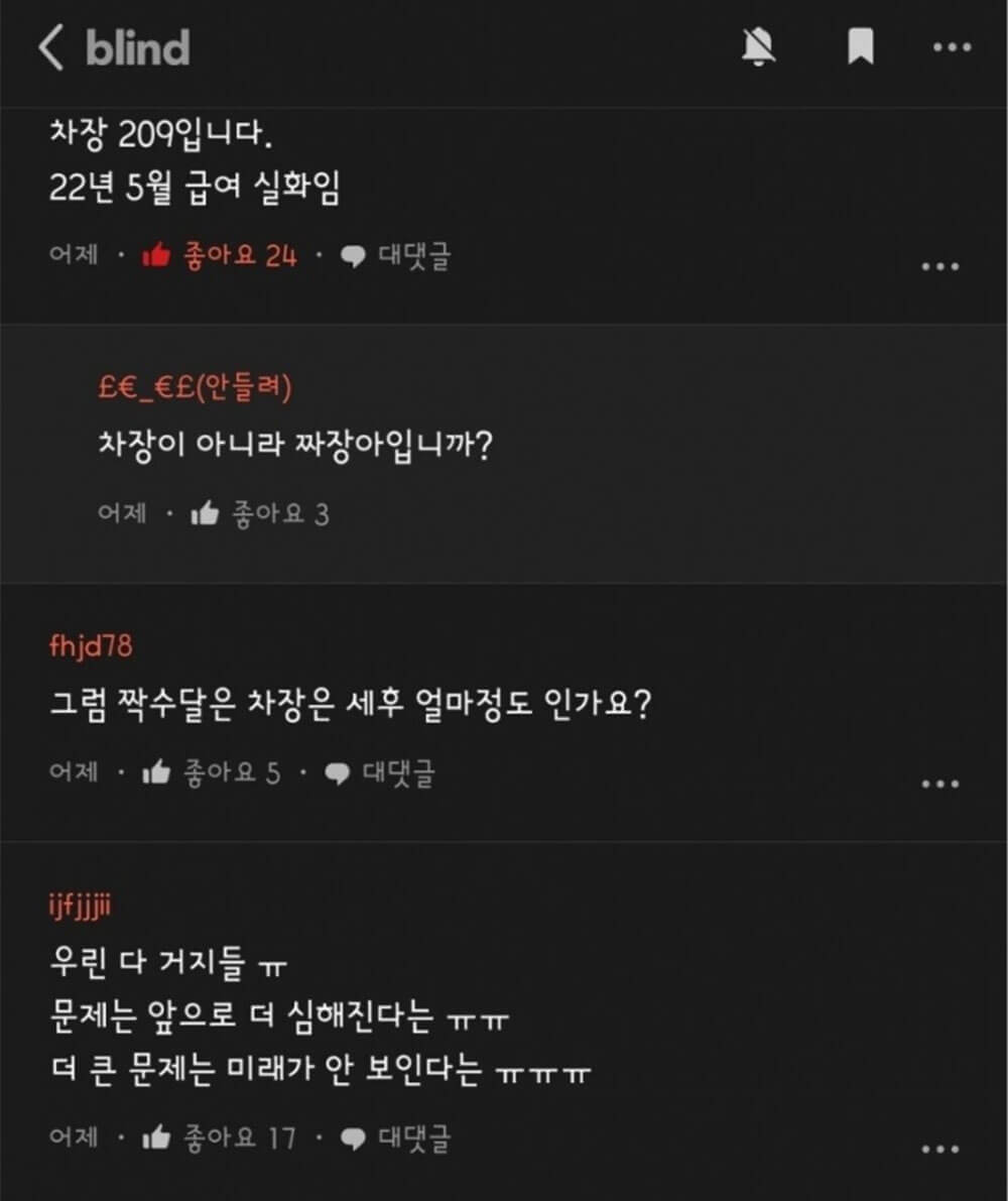 국내 모 항공사 월급 상황 4