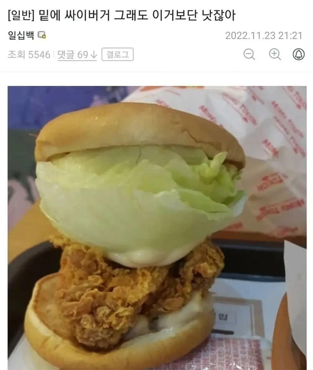 싸이버거 절망 편