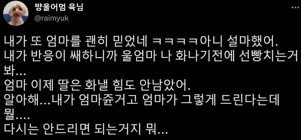 카드 빚 갚으라고 월급 보낸 딸 2