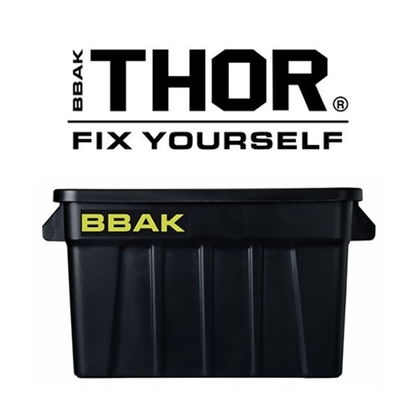  트러스트 THOR X BBAK 토르 컨테이너 BLACK 75L + 덮개(스틸보드 상판 미포함), 1세트 