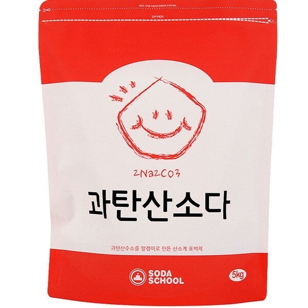 소다스쿨 산소계 표백제 과탄산소다 대용량, 1개, 5kg