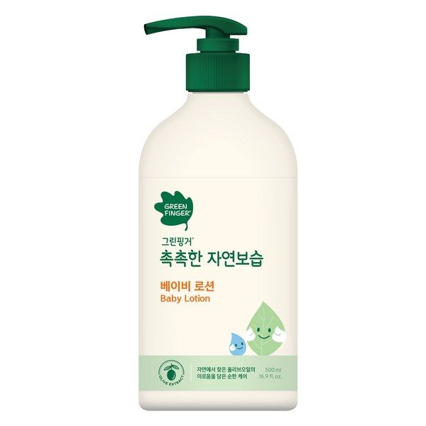 그린핑거 촉촉한 자연보습 베이비 로션, 500ml, 1개