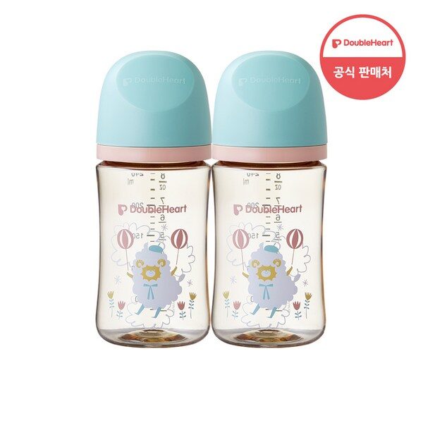 더블하트 모유실감 3세대 트윈팩 160ml/240ml 모음, 하늘을날꼬양, 240ml, 2개