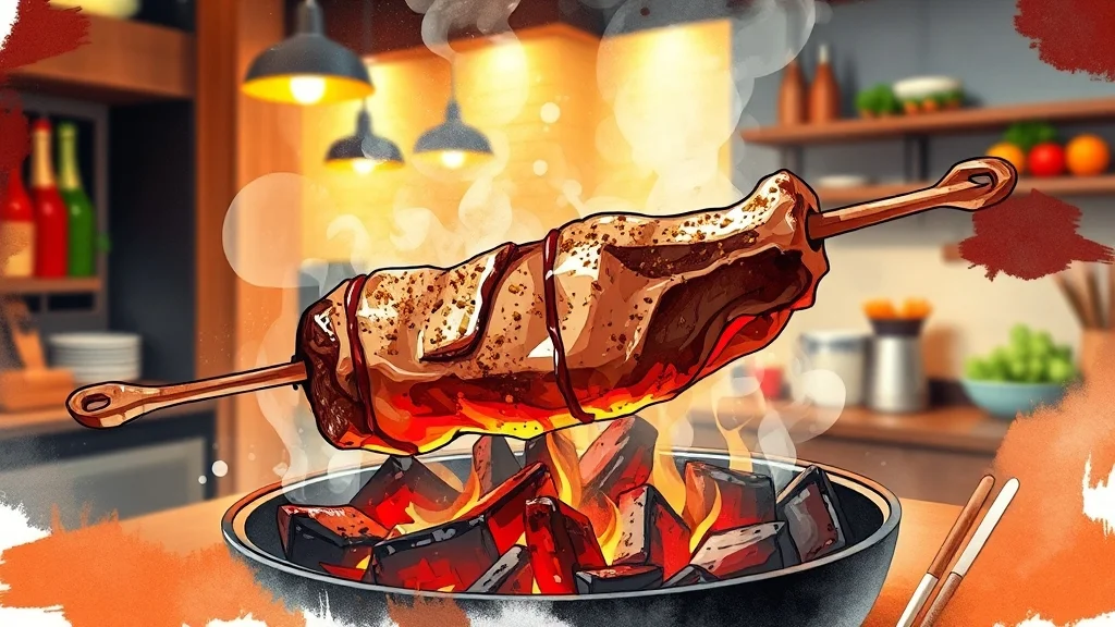 생방송 투데이 2 특대 양꼬치의 매력! (illustration 스타일)