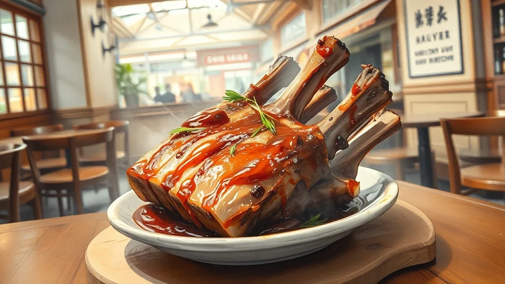 생방송 투데이 3 신중돈: 안창갈비 맛집 (watercolor 스타일)